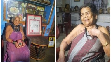 India News | Karnataka Polls: Padma Awardees Sukri Bommagowda, Tulsi Gowda Overjoyed to Meet PM Modi, Requests Govt to Include Them Under ST Category