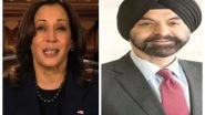 World News | Kamala Harris Congratulates Ajay Banga on Being Elected as President of World Bank