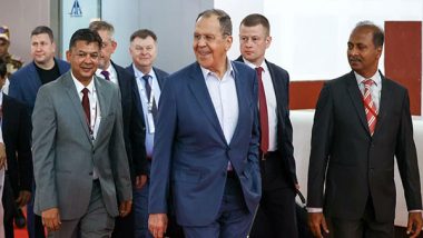 World News | SCO Meeting: Russia Foreign Minister Lavrov Arrives in Goa, to Hold Bilateral with Jaishankar Today