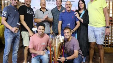 Sports News | Masters Badminton: Bombay Gym Land Major Honours