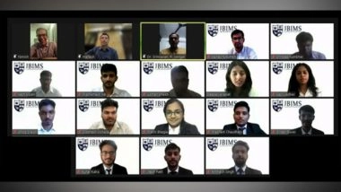 Business News | 5th Annual Smt. Jyoti Dwivedi Scholarship Awards Given Away at JBIMS by Chief Guest Mahesh Patil, CIO, Aditya Birla Sunlife AMC