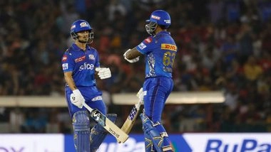 Sports News | Mumbai Indians Becomes First Team to Chase 200 Plus Consecutive Targets in IPL
