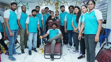 Business News | Honeyy Group Organised a Blood Donation Camp at Their Corporate Office in Visakhapatnam