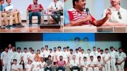 Business News | Cricket Legends Muttiah Muralitharan and Dale Steyn Visit Oakridge International School Gachibowli