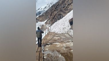 Char Dham Yatra 2023: Route Towards Kedarnath Dham Temporarily Closed After Fragment of Bhairav Glacier Breaks Off