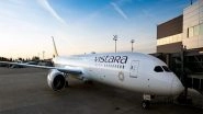 Business News | Vistara Becomes India's First Airline to Fly Commercial Flight on Wide-body Aircraft with Sustainable Aviation Fuel