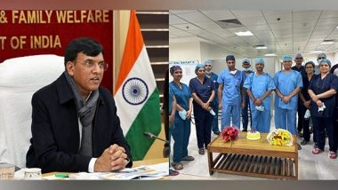 India News | Health Minister Mandaviya Lauds Safdarjung Hospital Doctors for Creating World Record