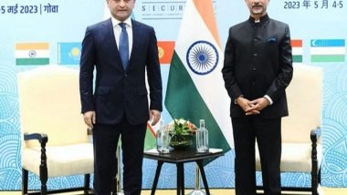 World News | Jaishankar Meets Uzbekistan Counterpart Saidov, Expresses Confidence of Ties Growing in Different Domains