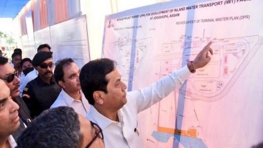 India News | Union Minister Sonowal Reviews Progress of India's First International Multimodal Logistics Park in Assam