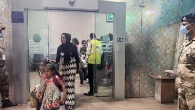 World News | Operation Kaveri: 192 Rescued Indians from Sudan Land in Ahmedabad