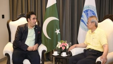 World News | SCO Secy-Gen Calls on Pakistan's Bilawal Bhutto on Sidelines of Foreign Ministers' Meet in Goa