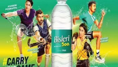 Business News | Bisleri Launches #CarryYourGame Campaign with a Focus on Hydration to Drive Performance
