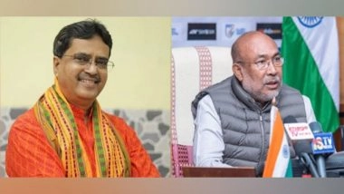 India News | Tripura CM Manik Saha Speaks to Manipur Counterpart Biren Singh on Violence