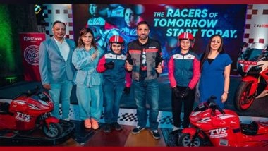 Business News | TVS Racing Sets New Benchmarks; Partners with KidZania to Open the World of Motor Racing for the Young Riders and Enthusiasts in India