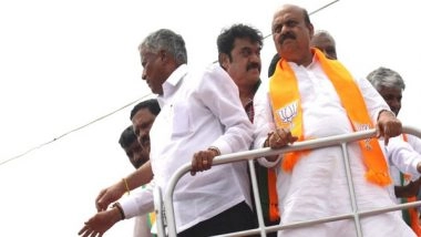 India News | Karnataka Elections: CM Bommai Holds Roadshow in Varuna