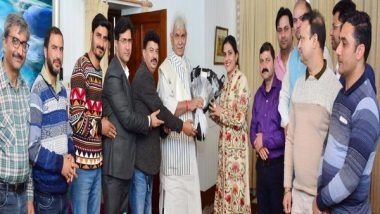 India News | J-K: All Minority Employees Association Kashmir Calls on Lt Governor Sinha
