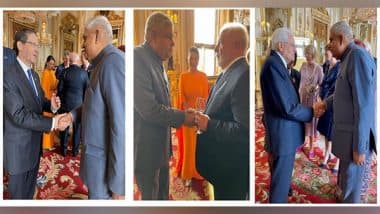 World News | Vice President Jagdeep Dhankhar Meets Presidents of Israel, Brazil and Italy in UK