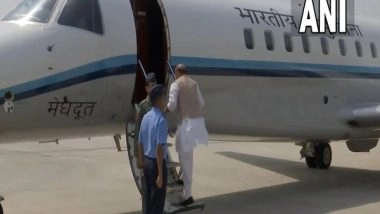 India News | Rajnath Singh Embarks for Jammu, Day After 5 Soldiers Killed in Ongoing Anti-terror Op in Rajouri