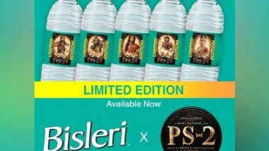 Business News | Bisleri and Lyca Production Extend Their Partnership with Ponniyin Selvan: II
