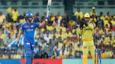 Sports News | IPL 2023: Nehal Wadhera Posts Maiden Fifty, Spells by Deshpande, Pathirana Help CSK Restrict MI to 139/8