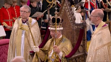 World News | Charles III Crowned King, Camilla Coronated and Crowned with Queen Mary's Crown
