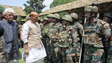 India News | 'Keep Your Spirits Up': Rajnath Singh to Army Jawans in J-K's Rajouri