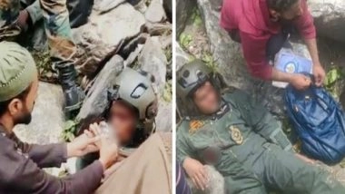 India News | Indian Army Expresses Gratitude to Villagers for Helping Chopper Crew After Hard Landing in J-K's Kishtwar
