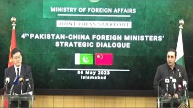 World News | China, Pakistan Mention Kashmir in a Joint Statement