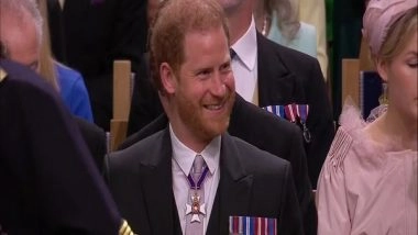 Entertainment News | Prince Harry Looks Joyful at Father King Charles III's Enthronement