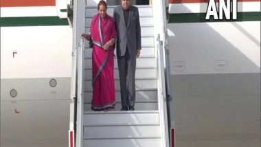 World News | VP Dhankhar Arrives in Delhi After Attending King Charles III's Coronation Ceremony