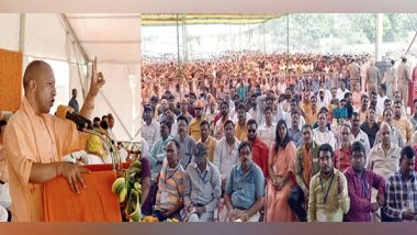 India News |    CM Yogi Holds a Public Meeting as Part of the Civic Election Campaign in Badaun