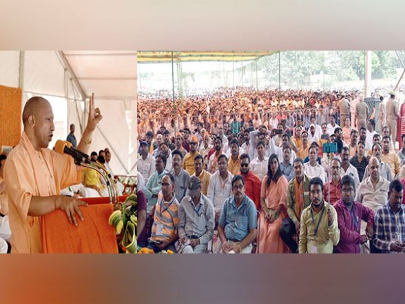 India News | CM Yogi Holds a Public Meeting as Part of the Civic Election Campaign in Badaun - Vimarsana News