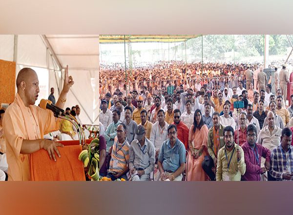 India News |    CM Yogi Holds a Public Meeting as Part of the Civic Election Campaign in Badaun