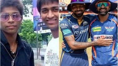 Sports News | Just Two Young Boys from Baroda Who Never Gave Up: Hardik Shares Heartwarming Post After Win over Krunal-led LSG