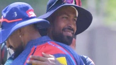 Sports News | Emotional Moment for Us, Our Father Would Have Been Proud: GT Skipper Hardik on Krunal Leading LSG Side