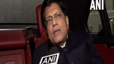 Business News | Piyush Goyal Set to Visit Canada for 6th India-Canada Ministerial Dialogue on Trade and Investment