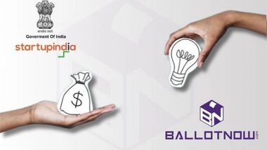 Business News | Aman Rishu Owned BallotNow.com Bags Funding from the Government of India Under the Startup-India Scheme
