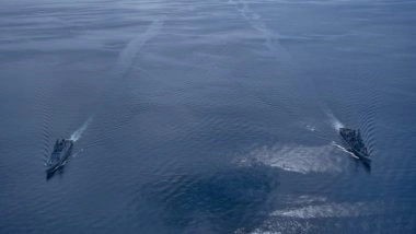 World News | INS Delhi, INS Satpura Successfully Participated in Harbour Phase of ASEAN-India Maritime Exercise 2023