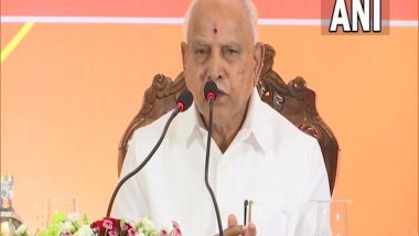 Karnataka Assembly Elections 2023: BS Yediyurappa Expresses Confidence of BJP Winning 135 Seats in the State, Says Congress Is ‘Drowning Ship’