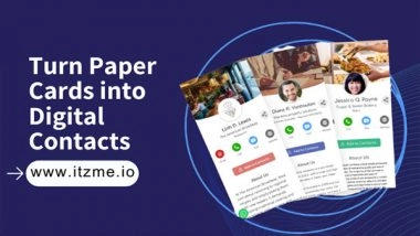 Business News | Revolutionize Your Networking with Itzme - the Ultimate Digital Business Card Solution