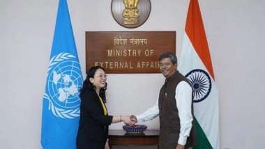 World News | UN Commission On International Trade Law Head Calls on Indian Special Secretary