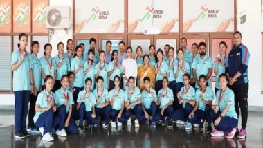 Sports News | Sports Authority of India Felicitates 17 Medalists from Moscow Wushu Stars Championship