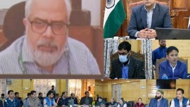 India News | J-K: Union Joint Secretary E-reviews Implementation of Jal Shakti Abhiyan in Bandipora