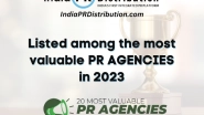 Business News | India PR Distribution Listed Among Most Valuable PR Agencies in 2023