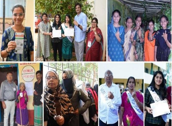 India News | From Newlyweds to Newborn: Myriad Shades of Karnataka's Festival of Democracy