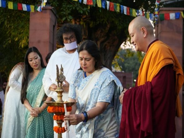 India News | Meenakshi Lekhi Inaugurates 'Buddham Saranam Gacchami' Exhibition in Delhi - Vimarsana News