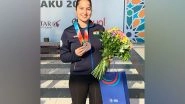 Sports News | ISSF World Cup Baku: Rhythm Sangwan Clinches Bronze in Women's 10 M Air Pistol