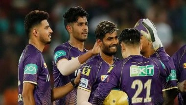 Sports News | Kolkata Knight Riders to Lock Horns with Struggling Rajasthan Royals in Crucial IPL Clash