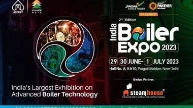 Business News | Latest Technological Advancements and Innovations in the Boiler Industry to Be Showcased at India Boiler Expo 2023