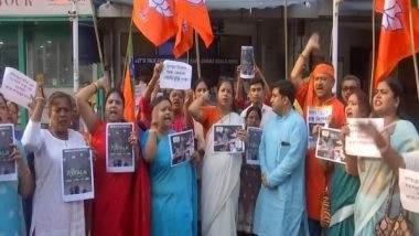 India News | BJP Mahila Morcha Holds Protest in Kolkata Against WB Govt for Banning 'The Kerala Story'